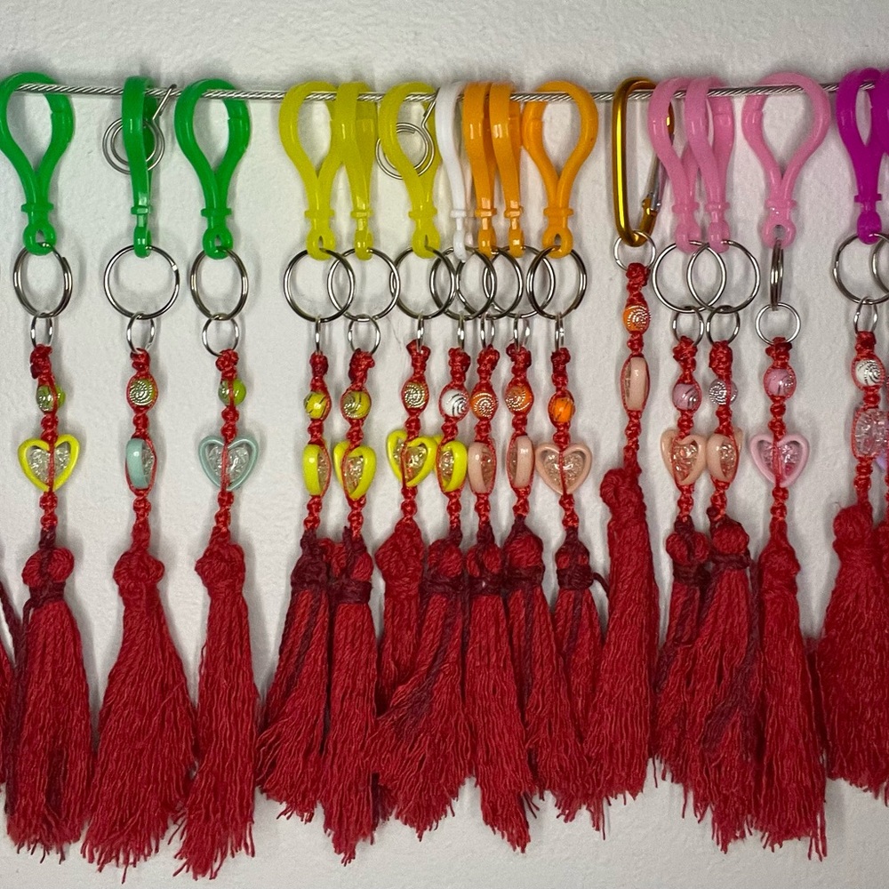 San Valentine keychain